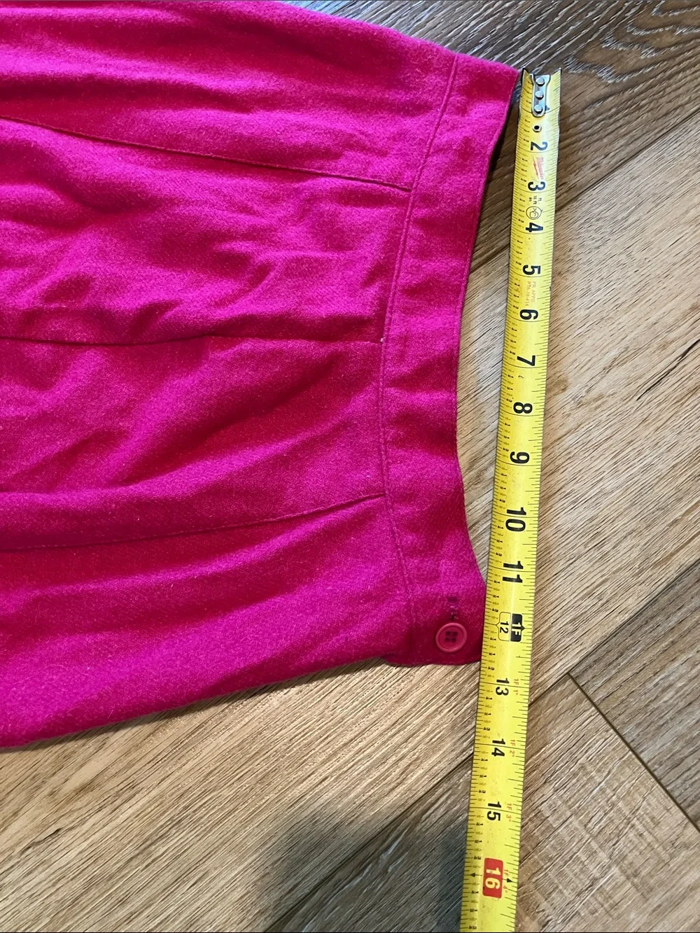 Wool Blend Vintage Skirt - Picture 4 of 10